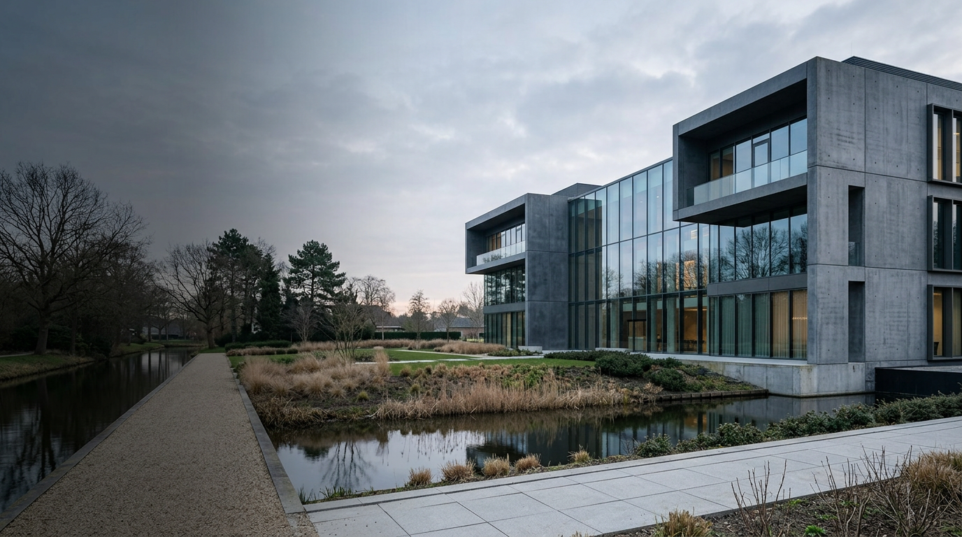 Contemporary office architecture in the Netherlands